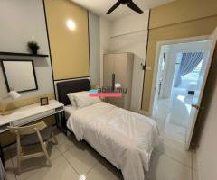 (Big Discount) Epic Residence Fully Furnished at Larkin with FREE WIFI & Mthly Cleaning