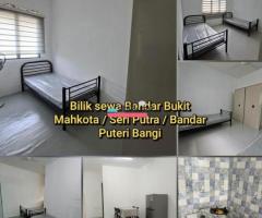 Bilik Sewa Perempuan Bandar Seri Putra, Bandar Puteri Bangi Bandar Bukit Mahkota