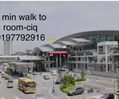 Rooms 1 minute walk to JBCIQ Kastam